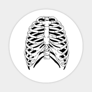 Skeleton ribs Magnet